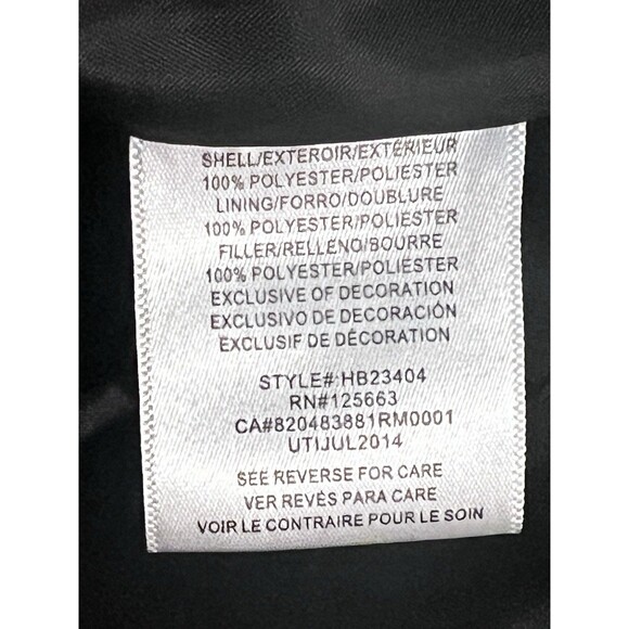 HB Sport by Harve Benard Women Black Quilted Vest 2XL - Picture 7 of 11